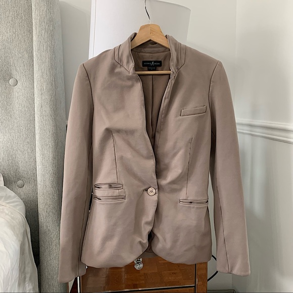 Guess by Marciano Jackets & Blazers - GUESS | Marciano Beige suit jacket size 8
